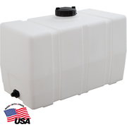 Buyers Products 100 Gallon Square Storage Tank - 38x30x29 Inch 82123929